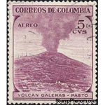 Colombia 1954 Galeras Volcano, Nariño-Stamps-Colombia-Mint-StampPhenom