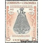 Colombia 1954 "The Bordadita" Virgin-Stamps-Colombia-StampPhenom