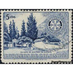 Colombia 1955 Bolivar's country house-Stamps-Colombia-StampPhenom