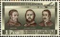 Colombia 1955 Postal Union of the Americas and Spain, 7th Cong.-Stamps-Colombia-StampPhenom