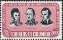 Colombia 1955 Postal Union of the Americas and Spain, 7th Cong.-Stamps-Colombia-StampPhenom