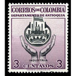 Colombia 1956 Alegory of Industry-Stamps-Colombia-Mint-StampPhenom