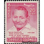 Colombia 1956 Javier Pereira (1789-1956)-Stamps-Colombia-StampPhenom