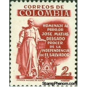 Colombia 1957 José Matias Delgado-Stamps-Colombia-StampPhenom