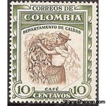 Colombia 1958 Coffee-Harvest-Stamps-Colombia-StampPhenom