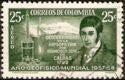 Colombia 1958 Francisco Jose de Caldas and Hypsometer-Stamps-Colombia-StampPhenom