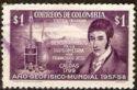 Colombia 1958 Francisco Jose de Caldas and Hypsometer-Stamps-Colombia-StampPhenom