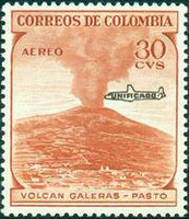 Colombia 1959 Airmail Overprints - UNIFICADO-Stamps-Colombia-StampPhenom