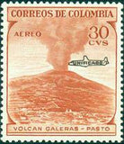 Colombia 1959 Airmail Overprints - UNIFICADO-Stamps-Colombia-StampPhenom