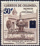 Colombia 1959 Airmail Overprints - UNIFICADO-Stamps-Colombia-StampPhenom