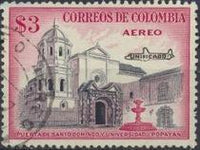 Colombia 1959 Airmail Overprints - UNIFICADO-Stamps-Colombia-StampPhenom