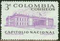 Colombia 1959 Capitol Bogota-Stamps-Colombia-StampPhenom