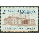 Colombia 1959 Capitol Bogota-Stamps-Colombia-StampPhenom