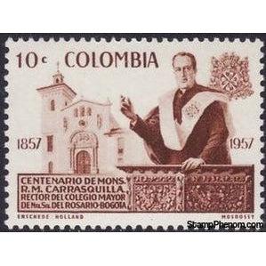 Colombia 1959 Carrasquilla (1857-1930), Rosario University-Stamps-Colombia-StampPhenom
