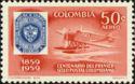 Colombia 1959 Colombian Postage Stamps Centenary-Stamps-Colombia-StampPhenom