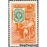 Colombia 1959 Colombian Postage Stamps Centenary-Stamps-Colombia-StampPhenom