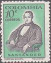 Colombia 1959 Francisco de Paula Santander-Stamps-Colombia-StampPhenom