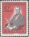 Colombia 1959 Simon Bolivar-Stamps-Colombia-StampPhenom