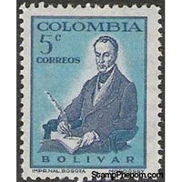 Colombia 1959 Simon Bolivar-Stamps-Colombia-StampPhenom