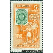 Colombia 1959 Stamp Centenary-Stamps-Colombia-StampPhenom
