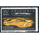 Colombia 1960 Airport Eldorado-Stamps-Colombia-StampPhenom