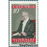 Colombia 1960 Alexander von Humboldt (1769-1859)-Stamps-Colombia-StampPhenom