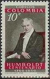 Colombia 1960 Alexander von Humboldt Death Anniversary-Stamps-Colombia-StampPhenom