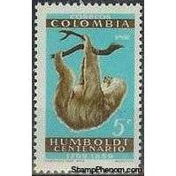 Colombia 1960 Alexander von Humboldt Death Anniversary-Stamps-Colombia-StampPhenom