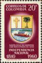 Colombia 1960 National Independence, 150th Anniv.-Stamps-Colombia-StampPhenom