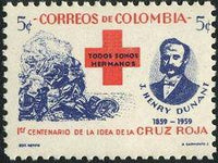 Colombia 1960 Red Cross - Obligatory Tax-Stamps-Colombia-StampPhenom