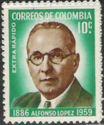 Colombia 1961 Alfonso Lopez Pumarejo-Stamps-Colombia-StampPhenom
