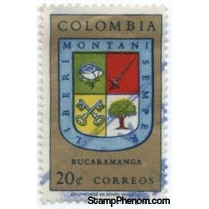 Colombia 1961 Arms of Bucaramanga-Stamps-Colombia-StampPhenom