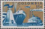 Colombia 1961 Atlantico Tourist stamps