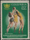 Colombia 1961 Bolivar Sport Games - Barranquilla-Stamps-Colombia-StampPhenom