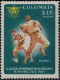 Colombia 1961 Bolivar Sport Games - Barranquilla-Stamps-Colombia-StampPhenom