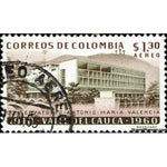 Colombia 1961 Department of Valle del Cauca, 50th Anniv.-Stamps-Colombia-StampPhenom
