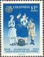 Colombia 1962 30th Anniversary of Columbian Boy Scouts and 25th Anniversary of Girl Scouts