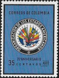 Colombia 1962 70th Anniversary of the Organisation of American States