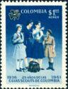 Colombia 1962 Girl Scouts-Stamps-Colombia-StampPhenom