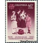 Colombia 1962 Girl Scouts-Stamps-Colombia-StampPhenom
