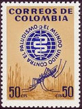 Colombia 1962 Malaria Eradication-Stamps-Colombia-StampPhenom