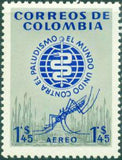 Colombia 1962 Malaria Eradication-Stamps-Colombia-StampPhenom