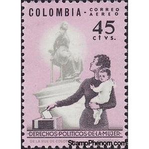 Colombia 1963 Mother and Children-Stamps-Colombia-StampPhenom