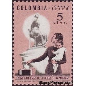 Colombia 1964 Mother and Children-Stamps-Colombia-StampPhenom