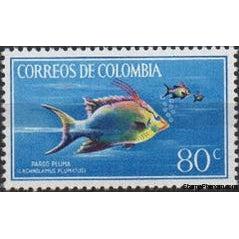 Colombia 1966 Fish-Stamps-Colombia-StampPhenom