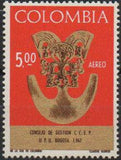 Colombia 1967 Commission of Postal Studies-Stamps-Colombia-StampPhenom