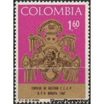 Colombia 1967 Commission of Postal Studies-Stamps-Colombia-StampPhenom