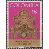 Colombia 1967 Commission of Postal Studies-Stamps-Colombia-StampPhenom