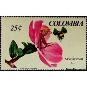 Colombia 1967 Monochaetum sp.-Stamps-Colombia-StampPhenom