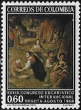 Colombia 1968 39th International Eucharistic Congress-Stamps-Colombia-StampPhenom